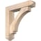 Ekena Millwork Imperial Arts and Crafts Smooth Bracket w/ Offset Brace, Douglas Fir, 5 1/2"W x 24"D x 24"H BKT0604X24X24IMP03SDF - alternate 1